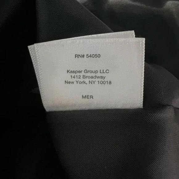 Evan Picone,10, skirt/ jacket suit olive green, micro houndstooth check, print - Picture 11 of 13